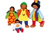 Billede af Afrikansk familie til dukkehus