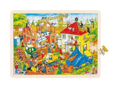 Afbeeldingen van Puzzel - Bouwplaats