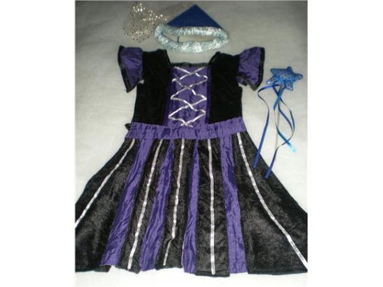 Billede af Drømmefeen. Kostume til kørestolsbruger.