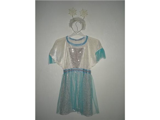 Picture of Isprinsessen. Kostume til kørestolsbruger.