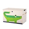 Billede af 3 SPROUTS Opbevaringskasse med låg - krokodille