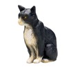 Billede af Mojo - Siddende kat sort/hvid