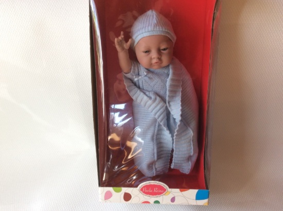 Billede af Stor baby drenge dukke