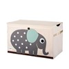 Billede af 3 SPROUTS Opbevaringskasse med låg - Elefant