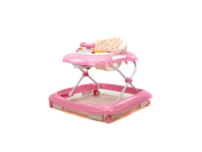 Billede af Asalvo Gåstol Baby, pink stjerner