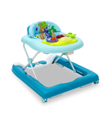 Billede af Asalvo gåstol og gåvogn i ét - ocean