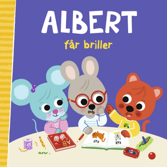 Billede af Albert  får briller. Forlag Bolden