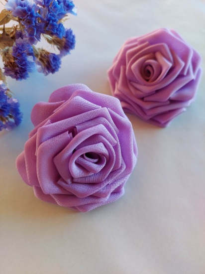 Billede af Hårelastik - Lyslilla rose