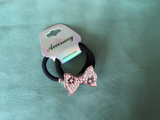 Billede af Hår elastik med butterfly facon