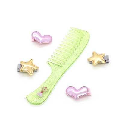 Billede af Hair Accessories - Green Brush