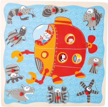 Billede af Puslespil - U-båd