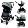 Billede af Asalvo Convertible Two+, Green. Car seat-stroller-pram