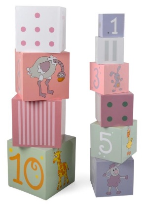 Billede af Stabeltårn i hård pap 1-10