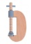 Bild von Schraubzwinge aus Holz - Mamamemo