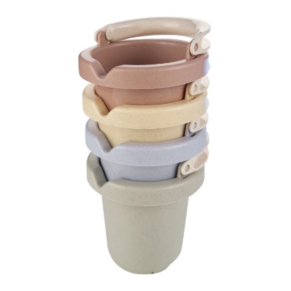 Billede af Kinder and Kids BIO plast badelegetøj spand med hul (4 stk.)