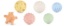 Picture of Kinder and Kids BIOplast sensory balls (6 pcs.)