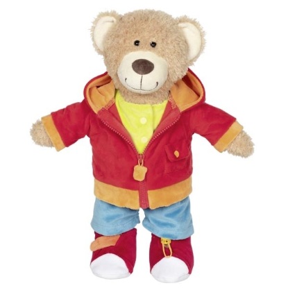 Billede af Lær at klæde Teddy Brommel på