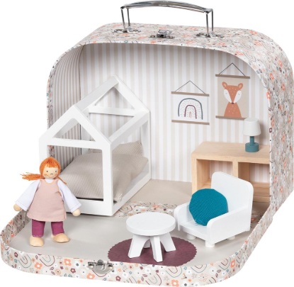 Billede af Kuffertlejlighed til dukkehusdukke