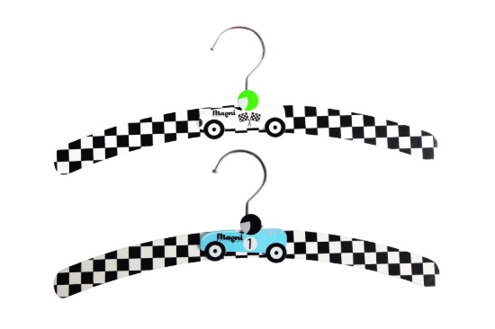 Billede af Træbøjler til børnetøj, 2 stk.