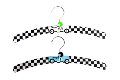 Imagem de Cabides de madeira, para roupas infantis, 2 peças