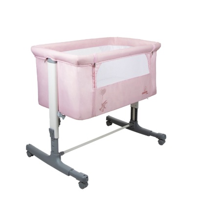 Billede af Asalvo Bedside Crib Mini Calm, Pink