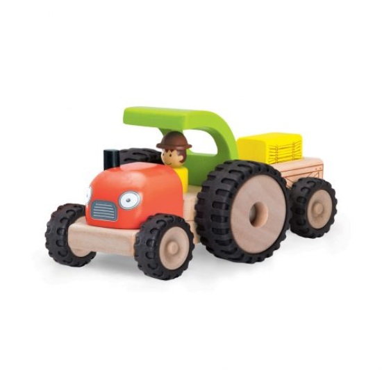 Billede af Mini traktor i træ