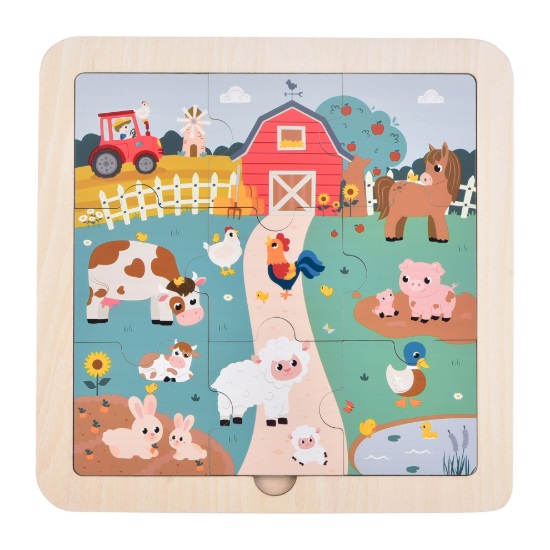 Billede af Kinder and Kids Puslespil, Bondegård
