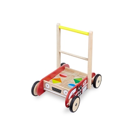 Billede af Brandbil - Gå vogn i træ