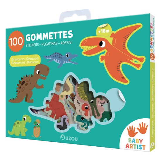 Image de Autocollants pour débutants - Dinosaure