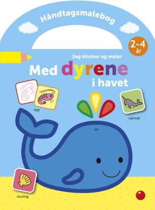 Billede af Malebog - Med dyrene i havet 3-5 år