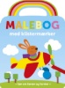 Billede af Malebog med klistermærker 3-5 år