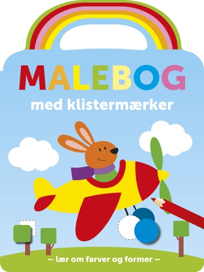 Billede af Malebog med klistermærker 3-5 år