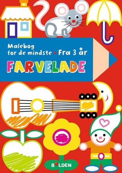 Billede af Farvelade - Malebog til de mindste