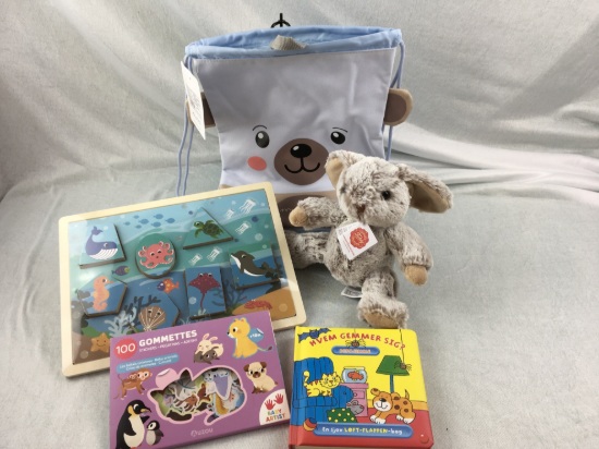 Image de Sac d'activités - Thème des animaux. 1-3 ans