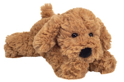 Picture of Teddy Hermann - Lying Dog, Light Brown