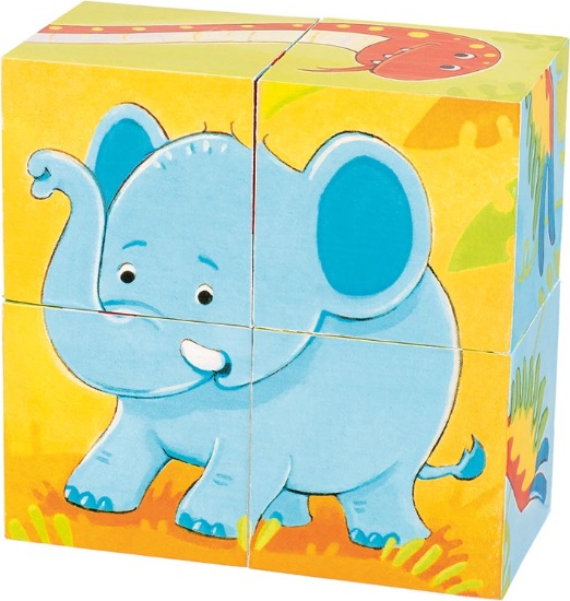 Kép Cubes fa kirakós játék a Gokitól
