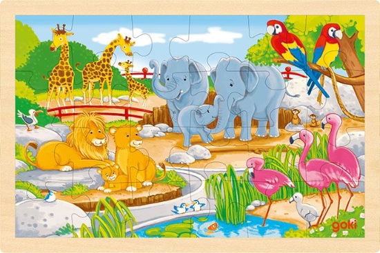 Kép Goki puzzle - Tanyasi állatkert