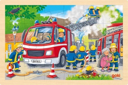 Kép Goki puzzle - Tűzoltó