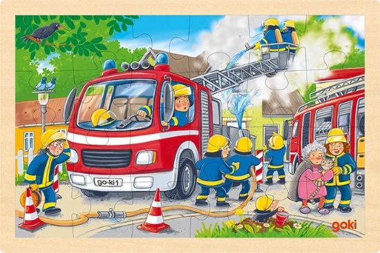 Kép Goki puzzle - Tűzoltó